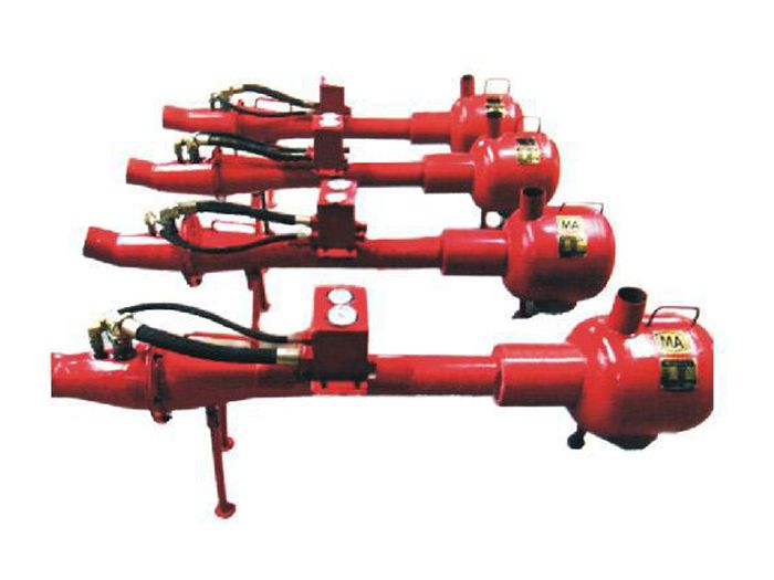 礦用氣動(dòng)濕式孔口除塵器